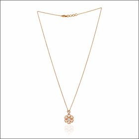 Cheerful Hearts Diamond Pendant Set