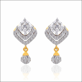 Classic Brilliance Gold Earrings