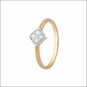 Graceful Glitter Diamond Ring