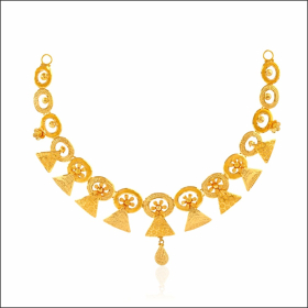 Cultural Opulence Gold Necklace
