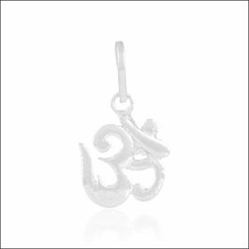 Radiant OM Sterling Silver Locket
