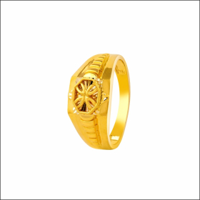 Radiant Glory Gold Ring