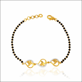 Modern Exquisiteness Gold Nazariya Bracelet