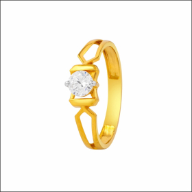 Majestic Grace Gold Ring
