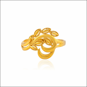 Charming Magnificence Gold Ring