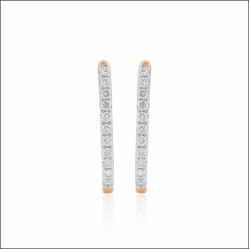 Glimmering Grace Diamond Earrings