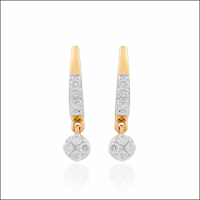 Harmonious Grace Diamond Earrings