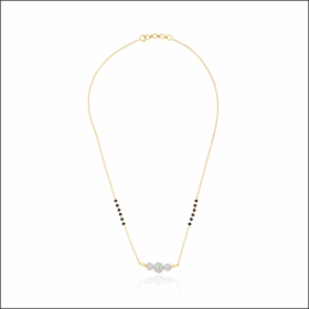 Everlasting Love Diamond Mangalsutra Locket