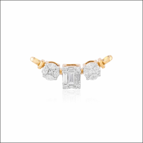 Striking Glow Diamond Mangalsutra