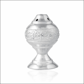 Cultural Grandeur Silver Agarbatti Stand