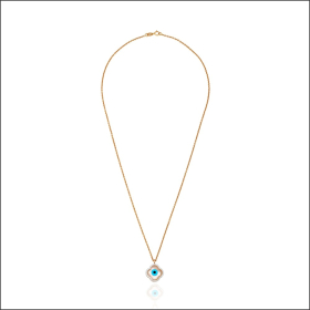 Floral Glimmer Rose Gold Chain