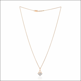 Exquisite Sparkle Diamond Pendant