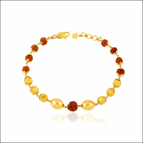 Traditional Style Gold Bracelet