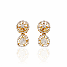 Glorious Delight Gold Earrings