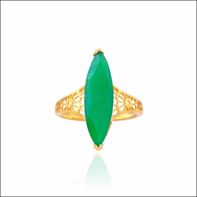 Gorgeous Grid Gold Ring