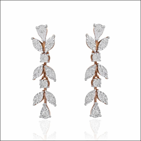 Delicate Sparkle Diamond Earrings