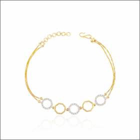 Twilight Radiance Diamond Bracelet