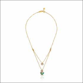 Charming Butterfly Rose Gold Chain