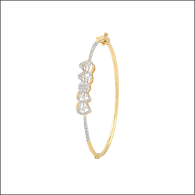 Lustrous Charm Diamond Bracelet