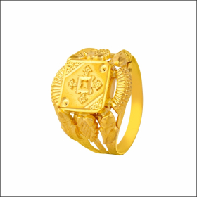 Timeless Style Gold Ring
