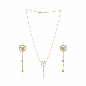 Majestic Charm Diamond Pendant Set