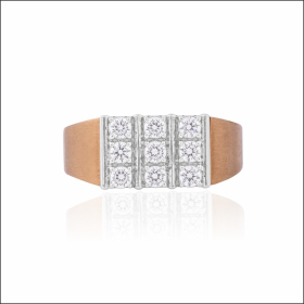 Enigmatic Charm Rose Gold Ring