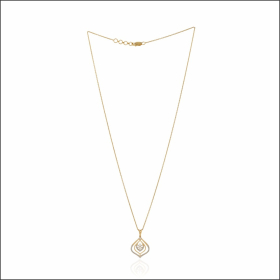 Dazzling Drop Diamond Pendant