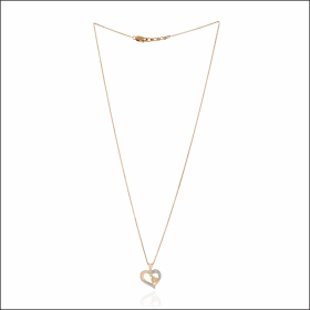 Delightful Hearts Diamond Pendant