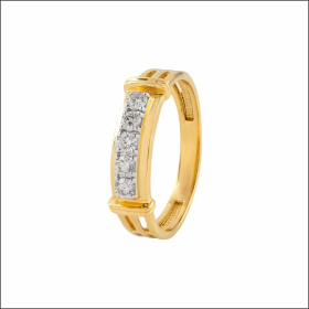 Classic Channel Setting Diamond Ring