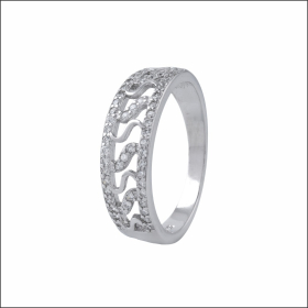 Timeless Enigma Silver Ring
