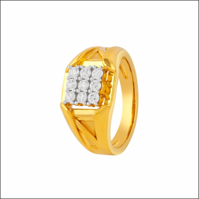 Imperial Crest Gold Ring