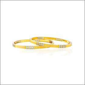 Classic Shine Diamond Bangles