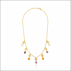 Dazzling Elegance Rose Gold Chain