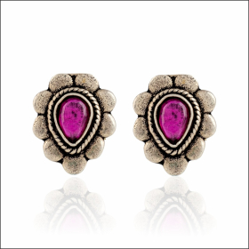 Boho Grace Vintage Silver Earrings