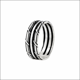 Refined Elegance Sterling Silver Ring