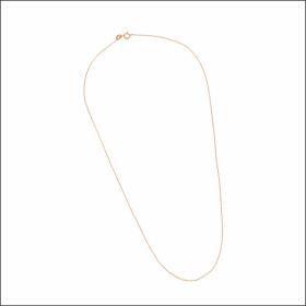 Subtle Glow Sterling Silver Rose Chain