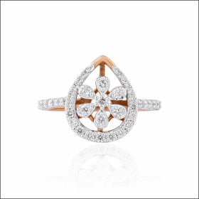 Radiant Magnificence Diamond Ring