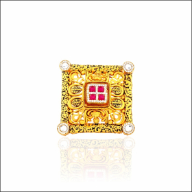 Traditional Allure Gold Cocktail Ring