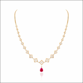 Majestic Marvel Diamond Short Necklace