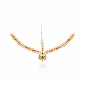 Antique Style Gold Maatha Patti