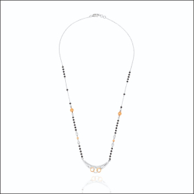 Forever Bond Platinum Mangalsutra Locket