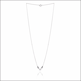 Enamoring Platinum Diamond Mangalsutra