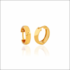 Forever Classic Gold Stud Earrings