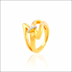 Classic Magnificence Signity Gold Ring