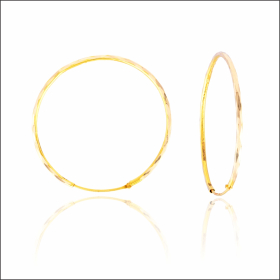 Minimalism Bliss Gold Hoop Earrings