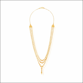 Graceful Radiance Rajkot Style Gold Chain