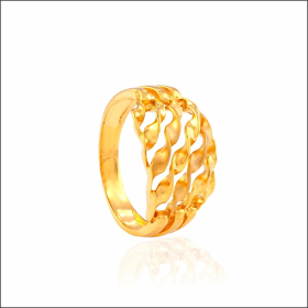 Twisted Tales Timeless Gold Ring 