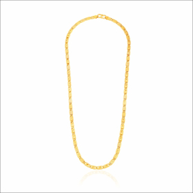 Regal Splendor Nawabi Style Gold Chain