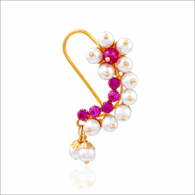 Regal Marathi Pattern Gold Nath