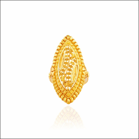 Majestic Marvel Exquisite Gold Ring